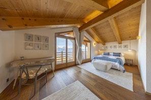 6 bedrooms, iron/ironing board, free WiFi, bed sheets - Chalet Chevalier, gym, hot tub, sauna (Haute-Nendaz)