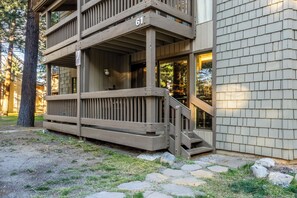 Exterior detail - Modern Mountain Condo Steps from Town 642 (Mammoth Lakes)
