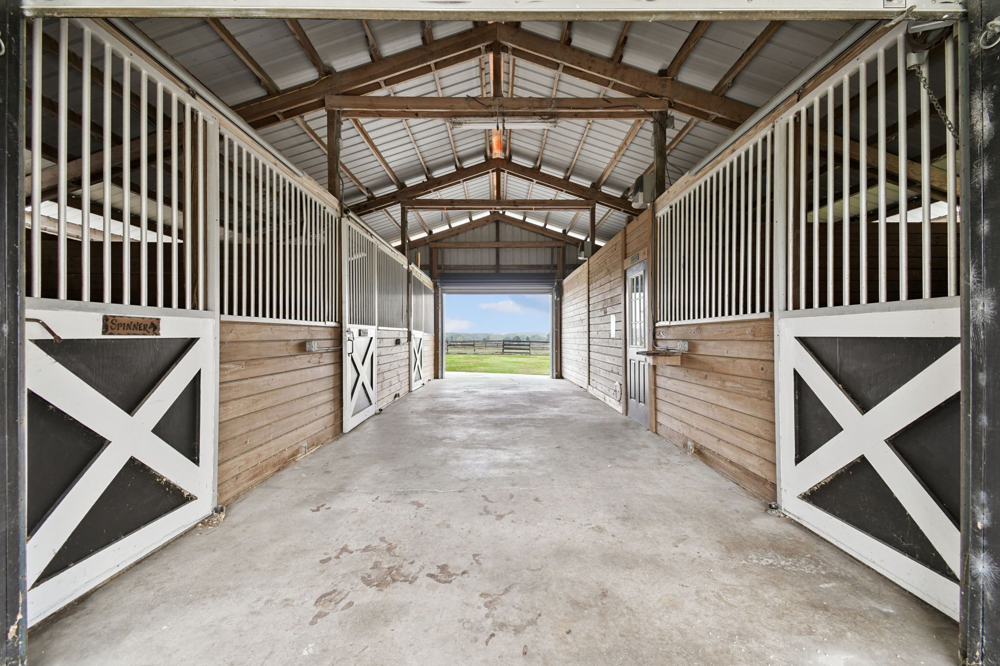 Enceinte de l’hébergement