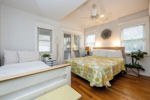 6 slaapkamers, een strijkplank/strijkijzer, wifi, beddengoed