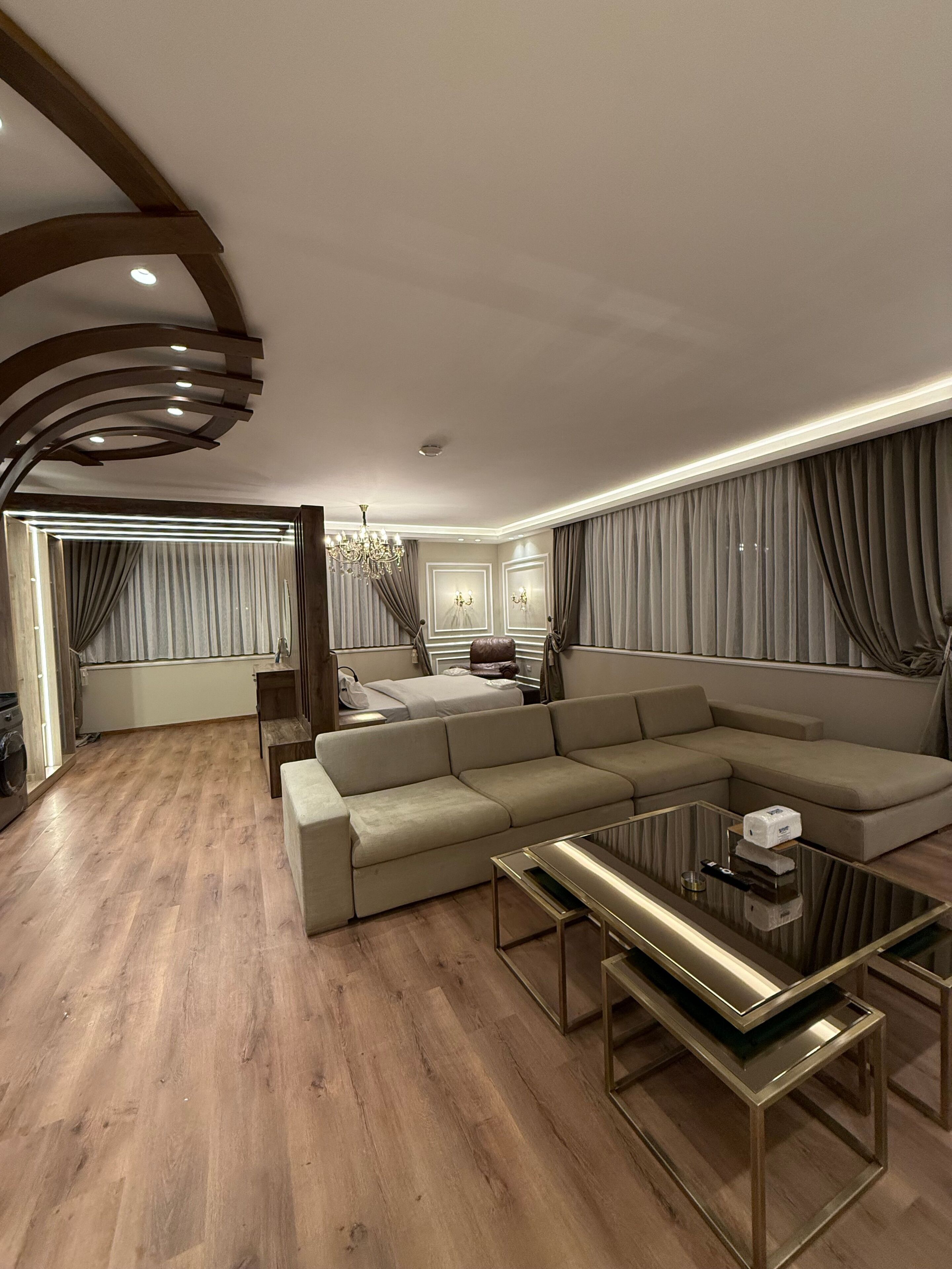 Apartment, 1 Schlafzimmer, barrierefrei, Raucher | Wohnzimmer
