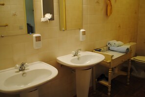 Dutxa, assecador de cabells i tovalloles 