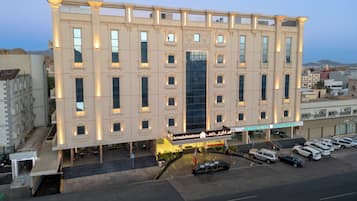 Voorkant van accommodatie