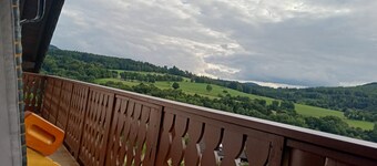 Apartment 'Ferienwohnung Wandersnest' with Mountain View, Private Terrace and Wi-Fi