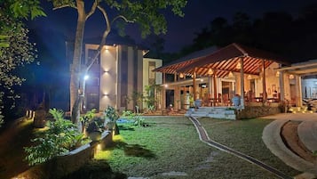 Front of property - evening/night