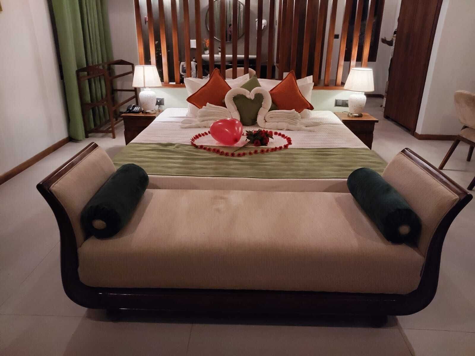 Superior Room, Patio, River View | Minibar, individually furnished, desk, laptop workspace