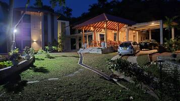 Front of property - evening/night