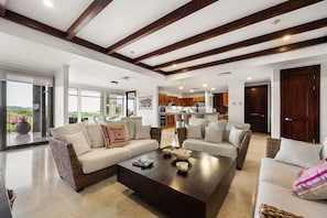 TV - Spacious 3‑Bed Villa at Reserva Conchal (Cabo Velas)