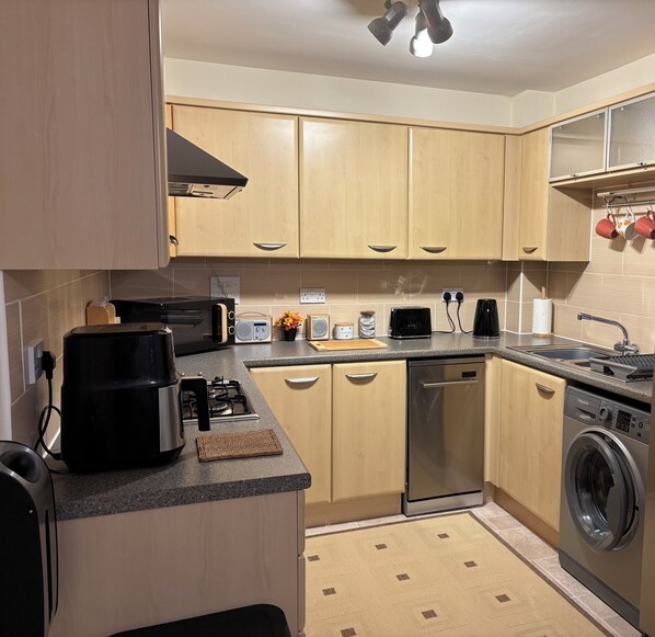 Private kitchen - A House in the Village (Portskewett)