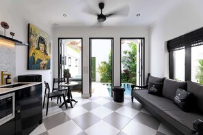 Living area - Villa Martini 5  – Modern Escape in Canggu’s Most Vibrant Neighborhood (Dalung)