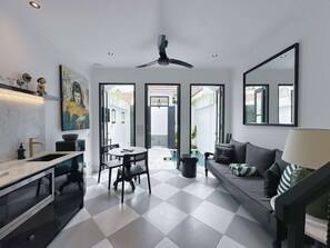 Living area - Villa Martini 5  – Modern Escape in Canggu’s Most Vibrant Neighborhood (Dalung)