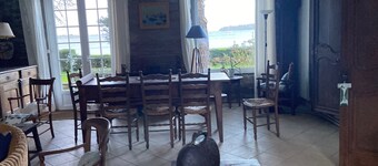 House - 14 people - le Logeo -Sarzeau- Breathtaking view of Golfe du Morbihan.