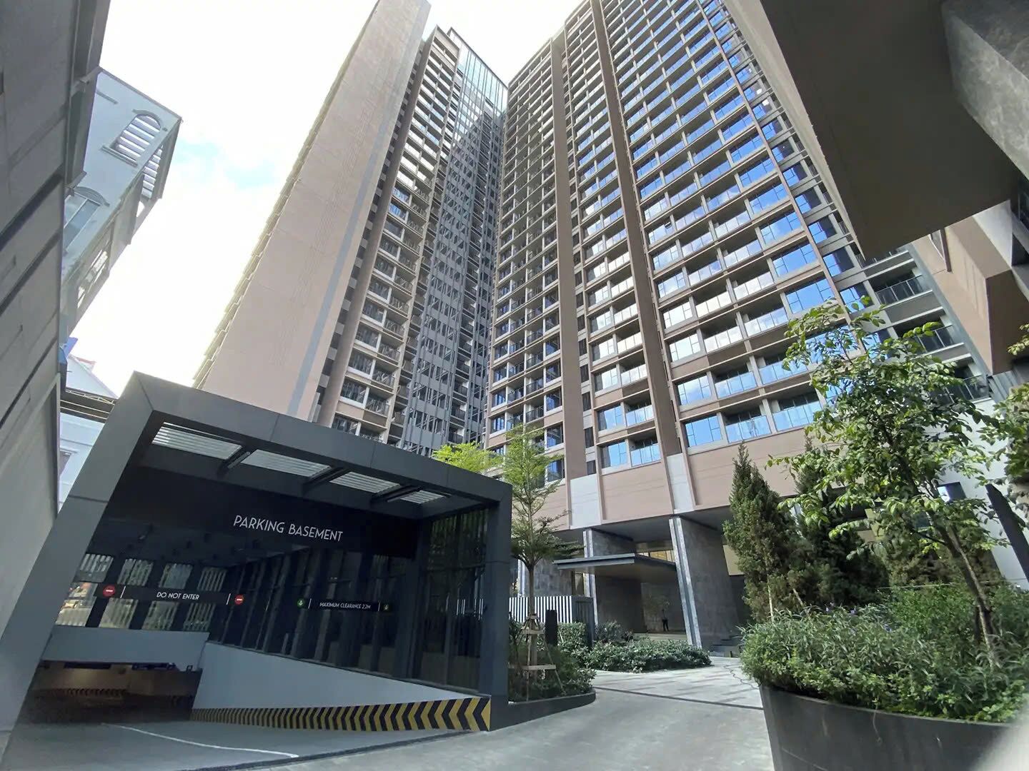 Overnatningsstedets facade