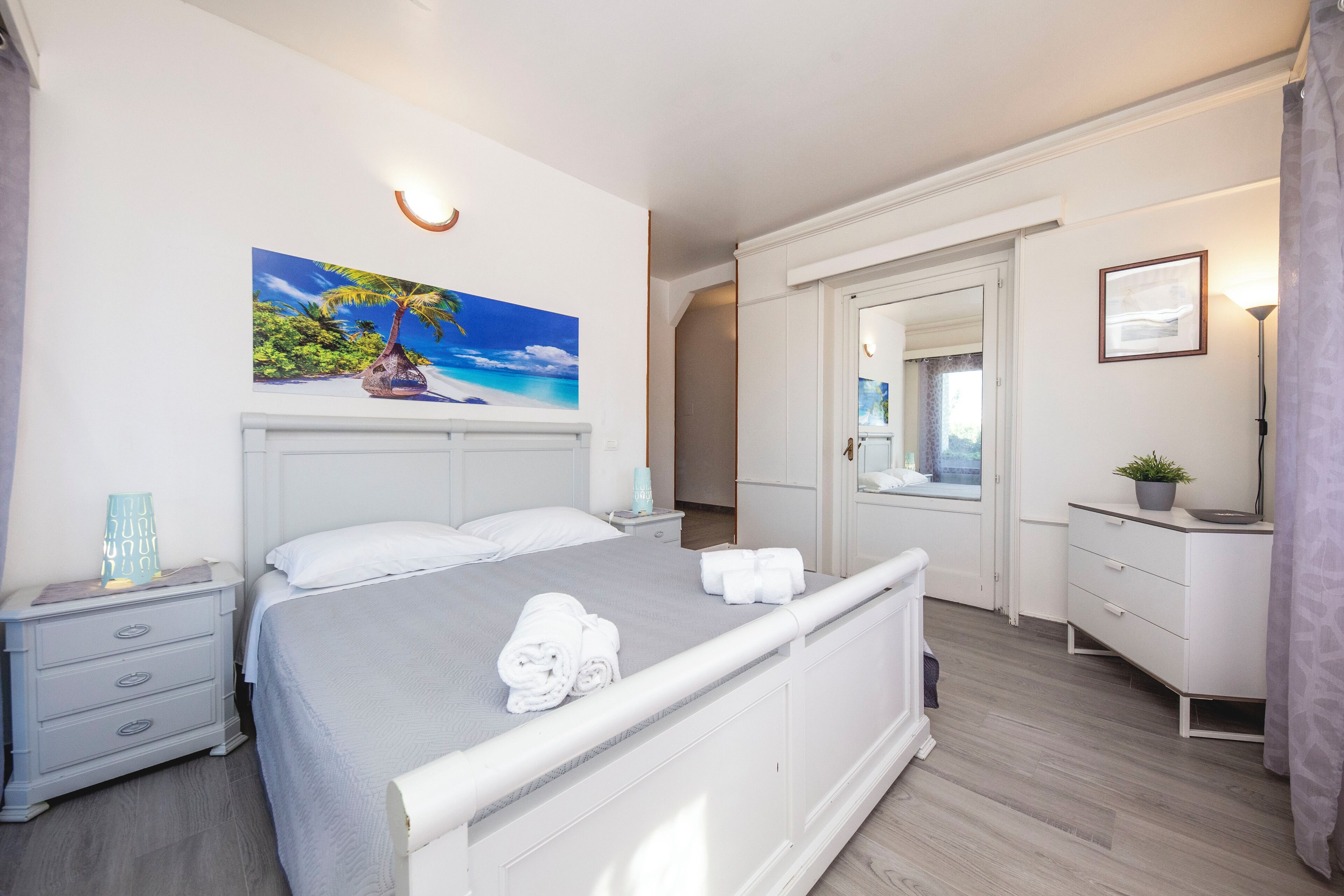 Desk, iron/ironing board, travel crib, free WiFi