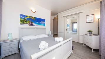 Desk, iron/ironing board, travel crib, free WiFi