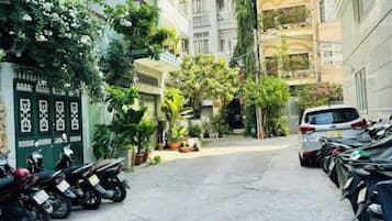 Façade de l’hébergement