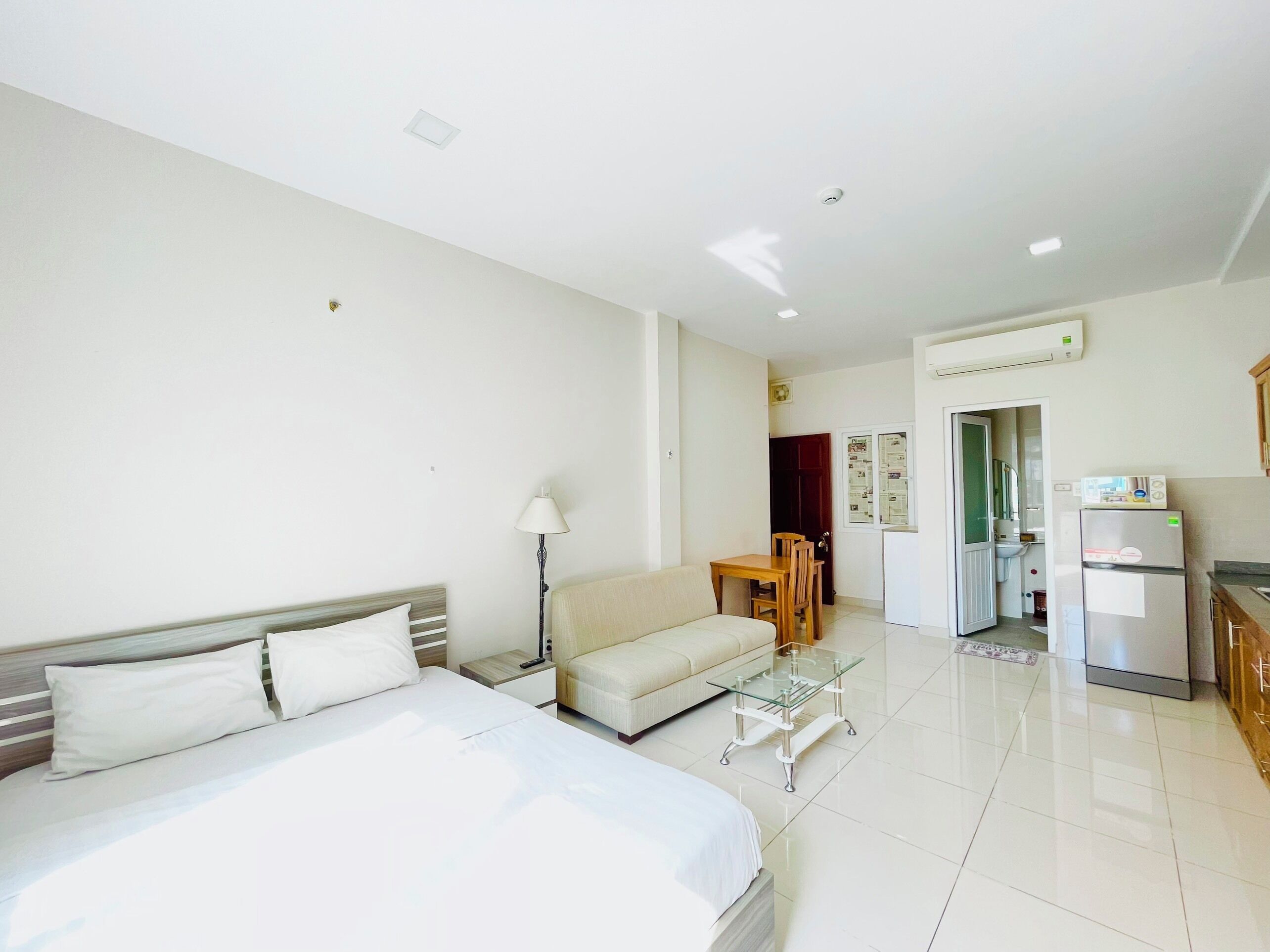 Leilighet – standard, balkong, bakgårdsutsikt | Lydisolert og wi-fi (inkludert)