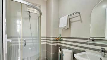 Standard Apartment, Balcony, Courtyard View | Bathroom | Slippers, bidet