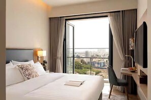 Family Suite, 3 Bedrooms, City View, Executive Level | View from room - Vivian Boutique Zenity Luxury Residence (Cau Ong Lanh)
