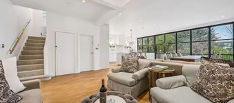 Luxury 4-Bed / 4 Bath Home with Huge Deck & Garden