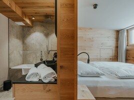 Apartamento, vistas a la montaña | Baño