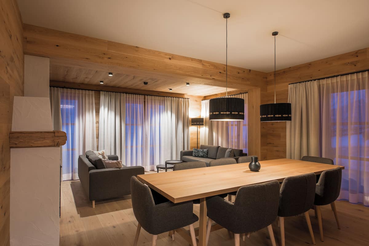 Apartment, Mountain View | Living area | Flat-screen TV