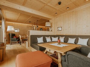 Appartement, vue montagne | Coin séjour