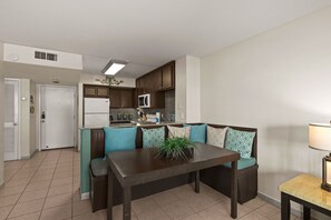 Fridge, microwave, stovetop, coffee/tea maker - Island Retreat with Sparkling Pool (South Padre Island)