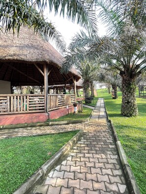Front of property - Bugoma Palms Resort Beach and Hotel (Bugala Island)