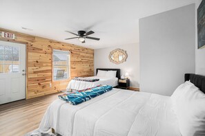 8 dormitorios, tabla de planchar con plancha, Internet y ropa de cama