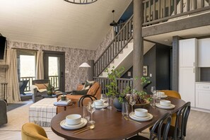 Dining - Luxe Mtn Cabin | Hot Tub, Sauna, Stargazing Dome (Bailey)