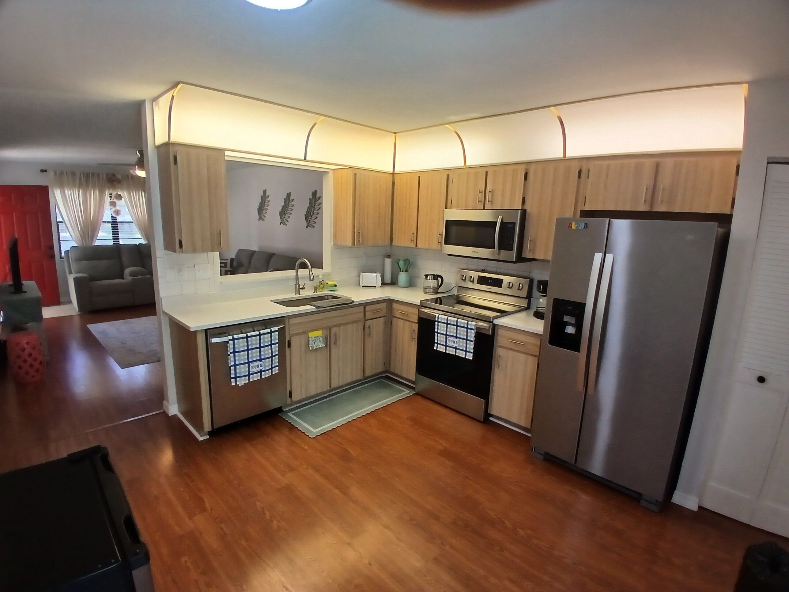 微波炉、烤箱、炉灶、洗碗机