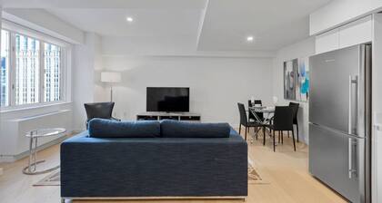 Stylish 1BR Condo w/ Fitness Room & BBQ Area – Rector Place