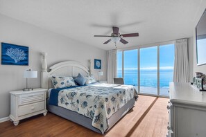 2 bedrooms, iron/ironing board, free WiFi, bed sheets - Oceanfront Paradise – Wake Up to Waves & Endless Views (Panama City Beach)