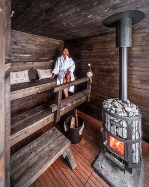 Deluxe Suite, 1 Bedroom, Kitchen, Valley View | Sauna - OloResort Levi (Kittilä)