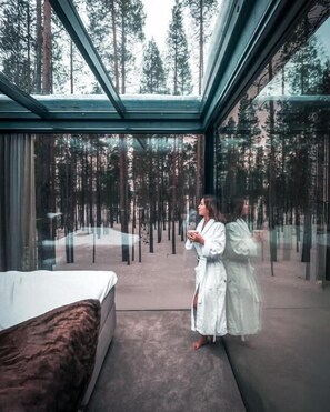 Deluxe-sviitti, 1 makuuhuone, keittiö, näköala laaksoon