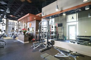 Fitness facility - Tranquil Coastal Escape - Just Steps to the Beach - Bikes included (Port St. Joe)