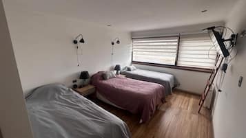 Family Triple Room, Patio, Garden View