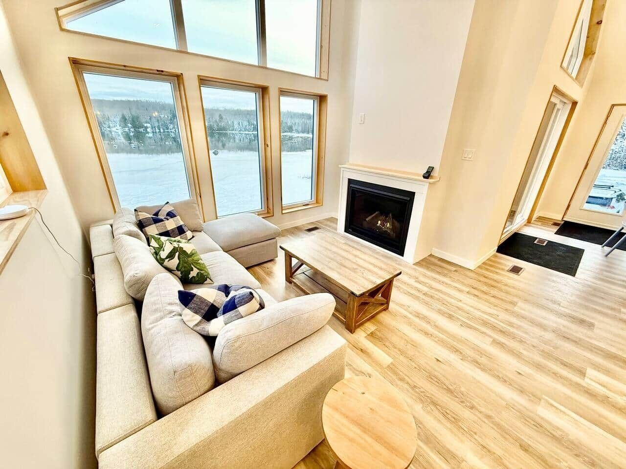 تلفزيون، مدفأة