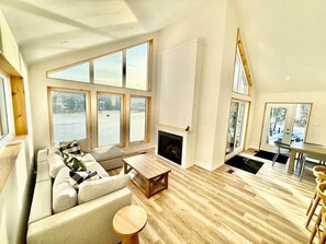 Living area - Muskoka Retreat on Bay Lake (Perry)