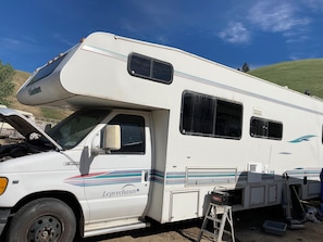 Overnatningsstedets område