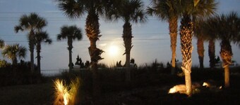 Beachfront Paradise! 3 Bedrooms with hot tub and dog friendly!