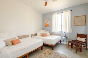 2 間睡房、熨斗/熨衫板、Wi-Fi、床單