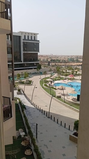 Apartment, 3 Schlafzimmer, barrierefrei, Balkon | Pool