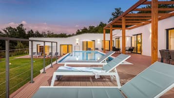 Piscine chauffée