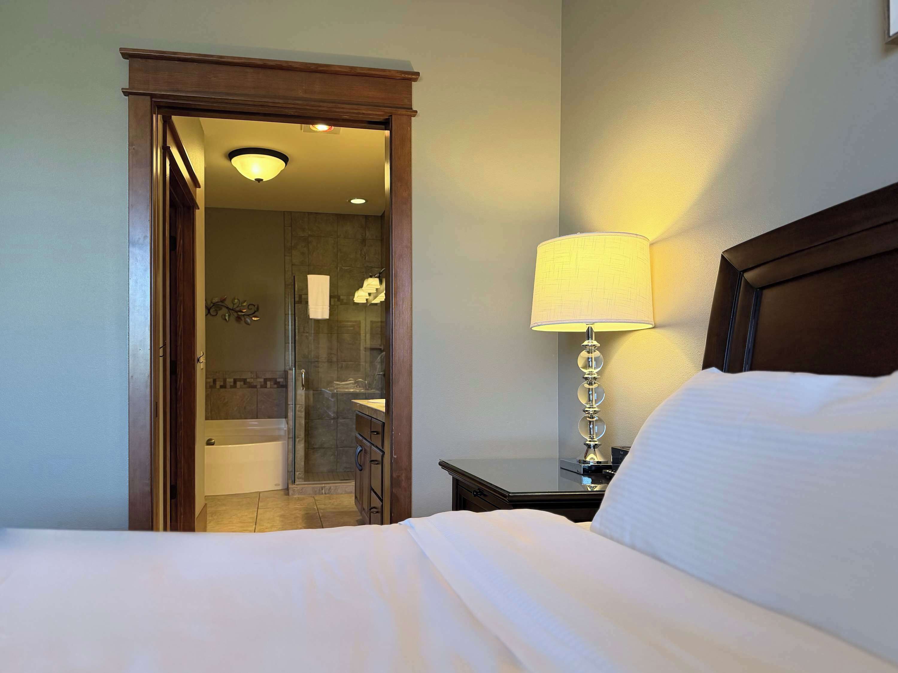 2 bedrooms, iron/ironing board, travel crib, WiFi