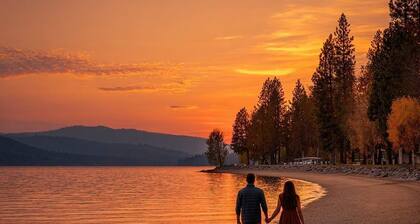 Hayden Lake Views | 2BR Family Retreat