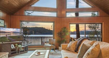 Lake Cabin 4BR - Private Dock & Views