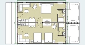 Floor plan - CRANNY 19B (Attica)