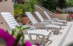 Terrace/patio - Cozy apartment in Peroj with swimming pool (Peroj)